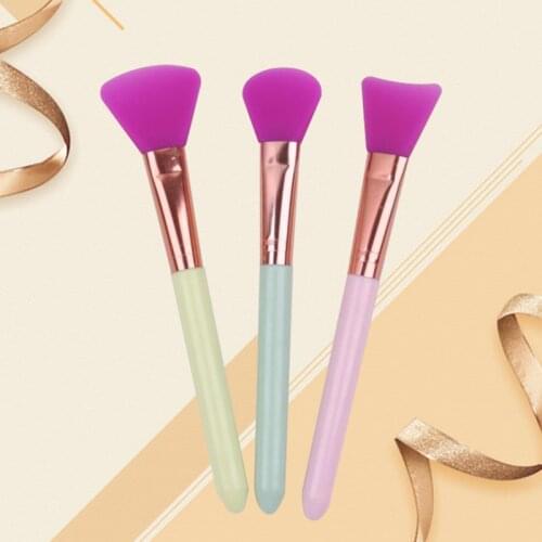 3Pcs/Set Silicone Facial Mud Mask Brush Mud Mixing Makeup Cosmetic Beauty Tools with Package Bag Women Skin Face Care Tool
