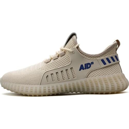 Trainers sport anti-slip summer adulto loafers slip hot sports man for autumn safety breathable sale fashion mesh men fabric on