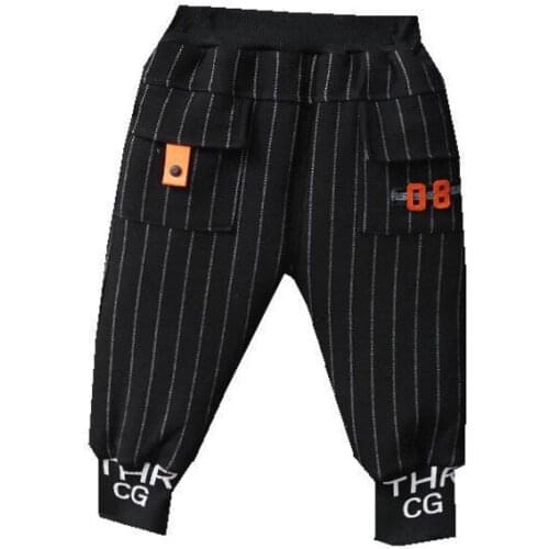 Autumn Winter New Baby Boys Girls Clothes Children Sports Thicken Cotton Pants Infant Toddler Fashion Clothing Kids Sportswear