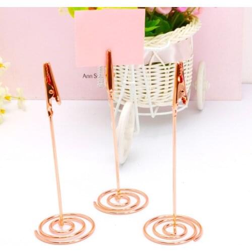 Crocodile mouth clip Office paper clip Wedding card holder Metal photo folder Company message folder Student notes folder