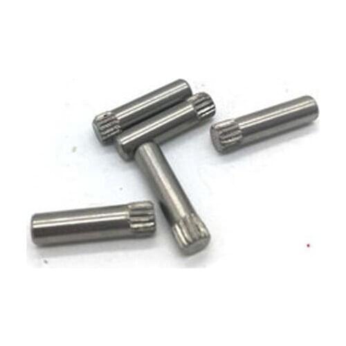 10pcs M6 stainless steel knurled pins shaft cylindrical pin toy city connecting rod lock dowels positioning dowel 10mm-40mm long