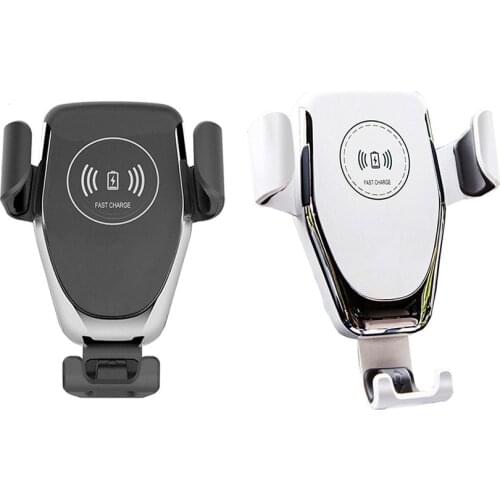 Q12 Gravity Car Wireless Charger 10W Fast Charge Car Bracket Android Mobile Phone Induction Wireless Charger