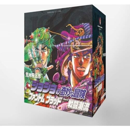 Booking, send out after 60 days) 7 Books JoJo Bizarre Adventure Part 1+2 Vol1-7 Manga Book Japan Youth Cartoon Comic Japanese