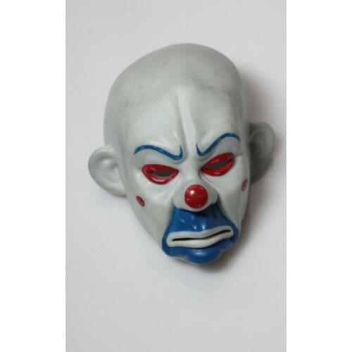 CGL 1/6 Scale Bank Robber The Clown Mask Model DIY Soldier Accessory Fit 12'' Action Figure Head Sculpt