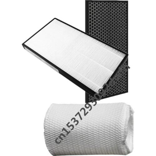 1 set (3pcs) Air Purifier H13 HEPA Filter Activated Carbon Humidifier filter for Panasonic F-VXD50R Air purifier replacement