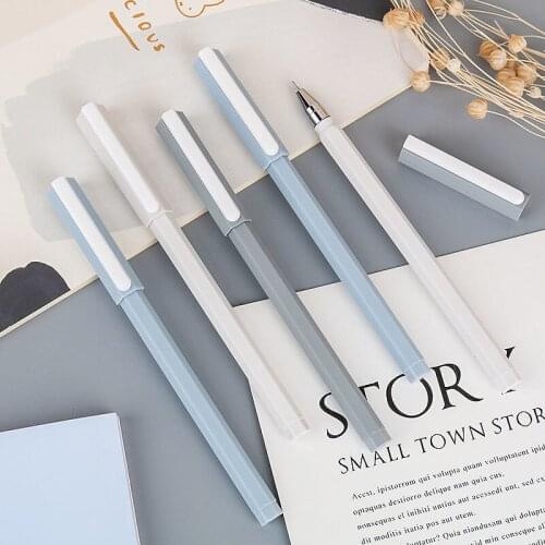 Gel Pen Students 0.5 Black Pen Junior High School Students Simple Ins High-value Water-based Signature Pen Water Pen