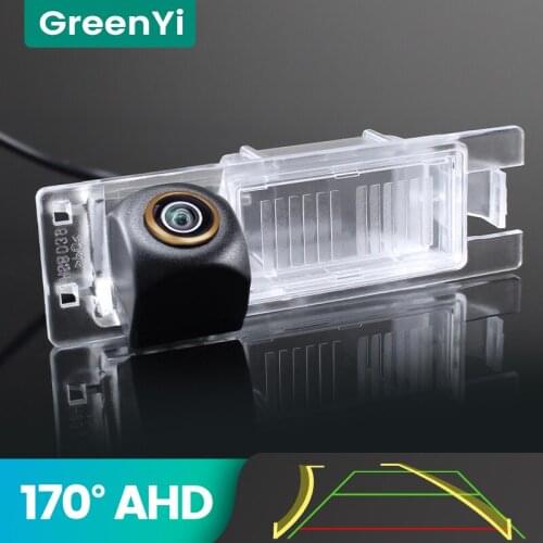 GreenYi 170° AHD 720P Trajectory Car Rear View Camera For Holden Buick Vauxhall Opel Night Vision Reverse 4 pin Vehicle Parking