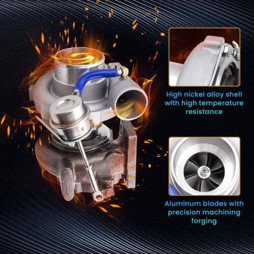 GT25 GT28 T25 T28 Universal Turbo Turbocharger 400BHP Water Cooled A/R .60 .64