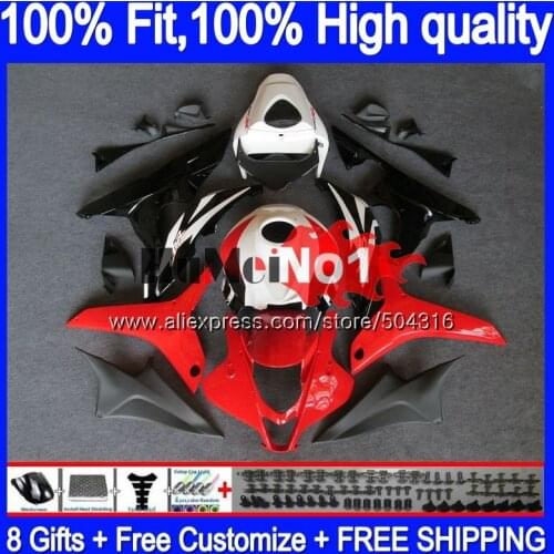 Injection For HONDA CBR 600 RR CC 600RR 600F5 CBR600RR 36MC.96 CBR600F5 600CC CBR600 RR F5 2007 2008 07 08 Fairing Black Red
