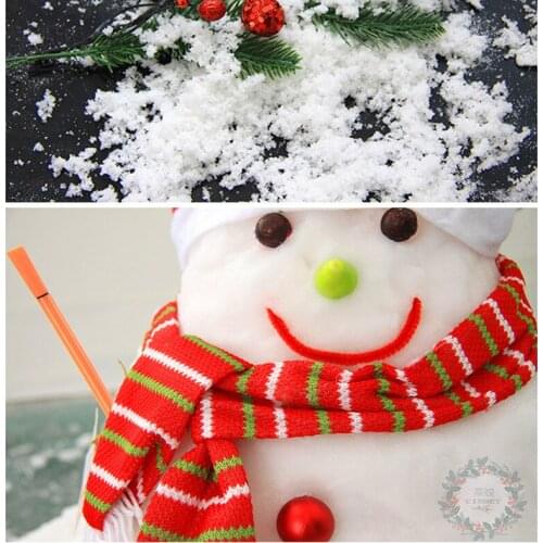 1KG Artificial Snow Instant Snow Powder Fluffy Snowflake Super Absorbant Frozen Party Magic Prop Christmas Party Decoration