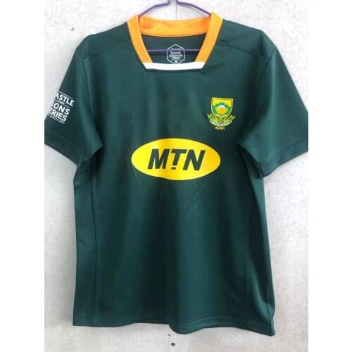 2021 SOUTH AFRICA HOME RUGBY JERSEY size S-M-L-XL-XXL-3XL-4XL-5XL