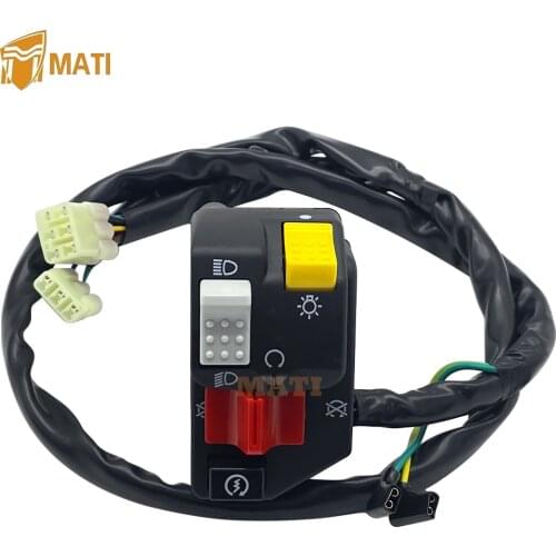 Left Handlebar Switch Start Stop Kill Headlight for Honda TRX400EX TRX450ER Sportrax 400EX 35200-HN1-A41 35150-HP1-A02