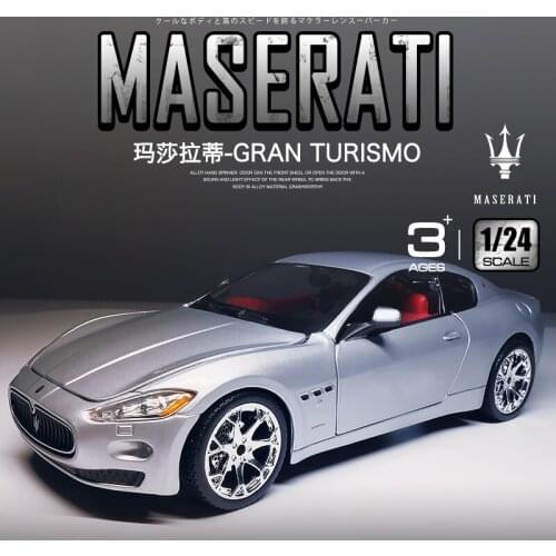 Bburago 1:24 Maserati President GT Die casting model car alloy car model simulation car decoration collection gift toy