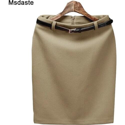 MsDaste High-waisted Pencil Skirts