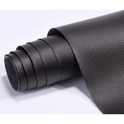 Self Adhesive Litchi Sofa Repairing Leather PU Fabric Patches Car Seat Hole Stick-on Scrapbook Fabric Stickers