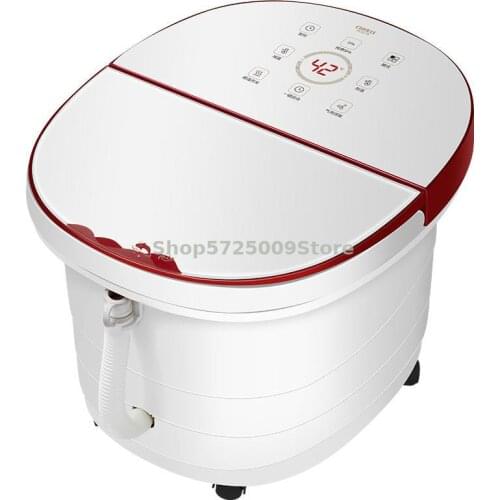 Foot Basin Fully Automatic Heating Household Small Constant Temperature Control Electric Massage Foot Washing Bu