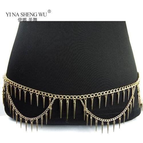 Bohemia Style Turkish Gypsy Belly Dance Waist Chain for Women Belt Party Dance Chain Exaggeration Jewelry Accessories Gift New