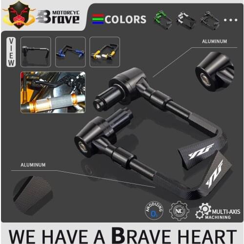 YZF Motorcycle Lever Guards Falling Protection 7/8" 22mm Handlebar Aluminum Accessories for Yamaha YZF R3 R25 R6 R1 R1S R1M