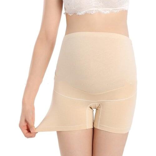 Women Pregnancy Clothes Pants Maternity Safety Pants Adjustable Waist Lace Trim Short Leggings Ropa Mujer Embarazada Premama