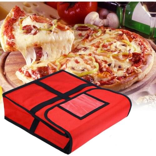11 Inch Pizza Insulation Bag Food Preservation Package Portable Ice Pack Waterproof Food Storage Pouch Pizza Delivery Bag
