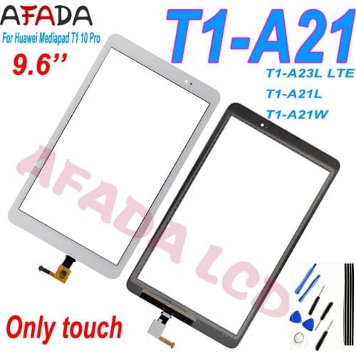 9.6’’ For Huawei Mediapad T1 10 Pro T1-A21 T1-A23L T1-A21L T1-A21W Touch Screen Glass Digitizer Panel Front Glass Sensor not LCD