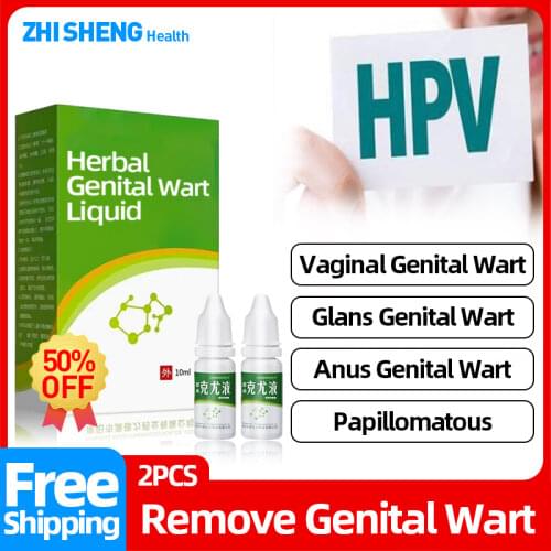 Genital Wart Remover Condyloma Papillomas hpv Anus Warts Removal Genitals Private Antibacterial Herbal Liquid Man Women
