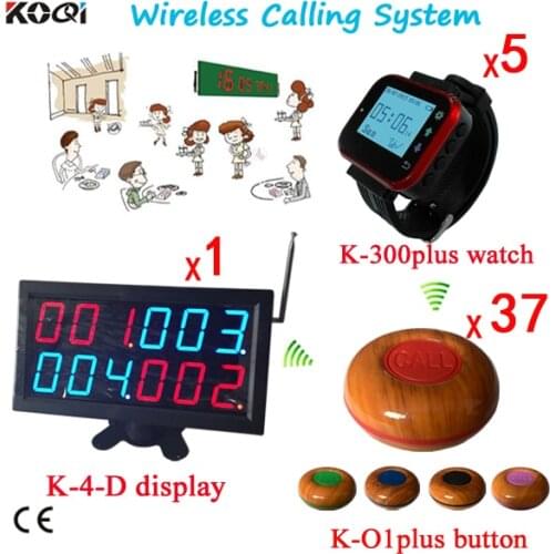 Wireless Calling Receiver and Transmitter for Restaurant Cafe