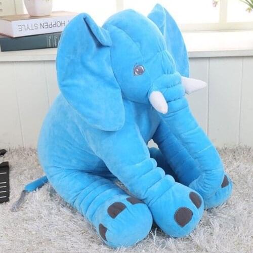 30/40/60cm Fashion Animal Plush Elephant Doll Gift Stuffed Elephant Plush Soft Pillow Kid Toy Children Room Bed Decoration Toy