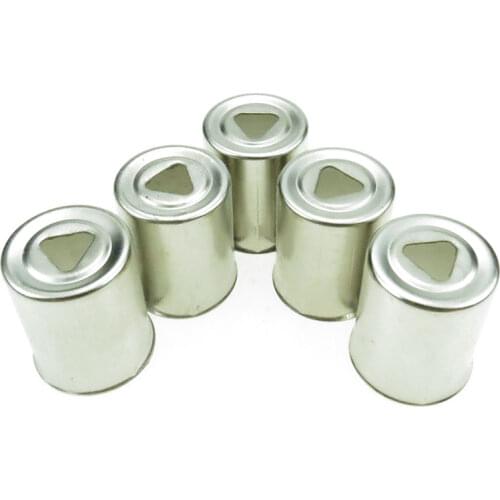 5PCS/LOT Stainless Steel Triangle Hole Magnetron Caps for Microwave Replacement Parts for Microwave Ovens Copler Microondas Caps