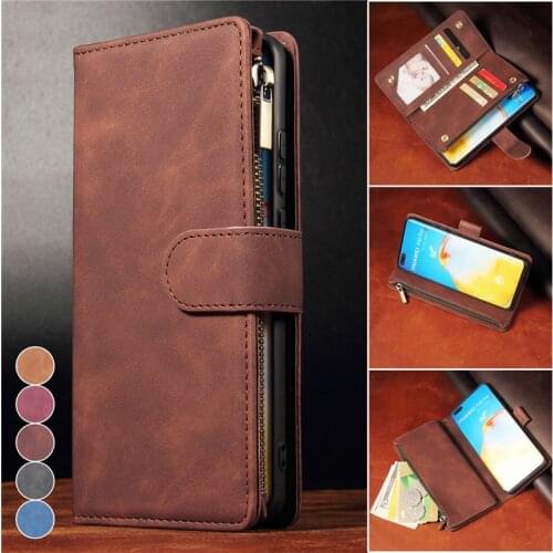 Magnetic Flip Leather Stand Cases For Huawei Honor 20i 10i 20 10 Lite Mate 30 Pro P Smart Plus 2019 P40 P30 Wallet Phone Cover