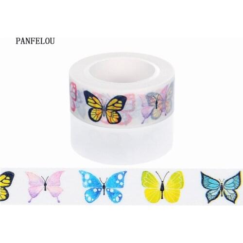 10M*10mm pattern of butterfly Washi Masking tape Quality good price HOT sell DIY Scrapbook Embellishments Decoration