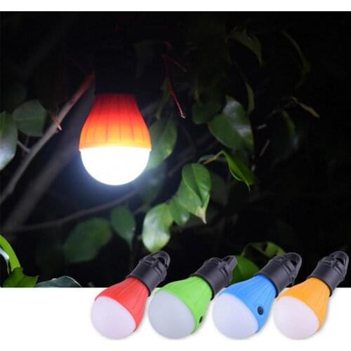 Mini Portable Lighting Lantern Tent Light LED Bulb Emergency Lamp Waterproof Hanging Hook for Flashlight Camping Light Use tools