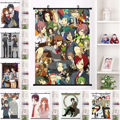 Canvas Hanging Painting Anime Character Poster Police Horimiya Picture Home Decor Living Room HD Prints Plastic Scroll Wall Art