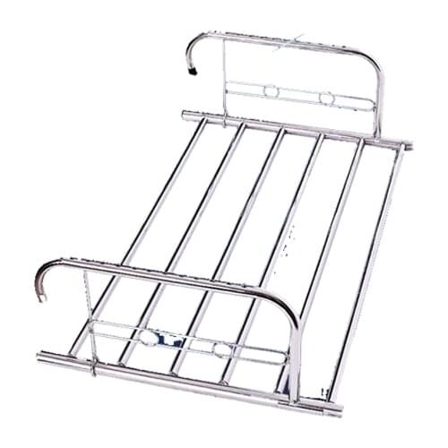 Stainless steel window small drying rack window sill drying rack folding hanging drying rack balcony drying rack