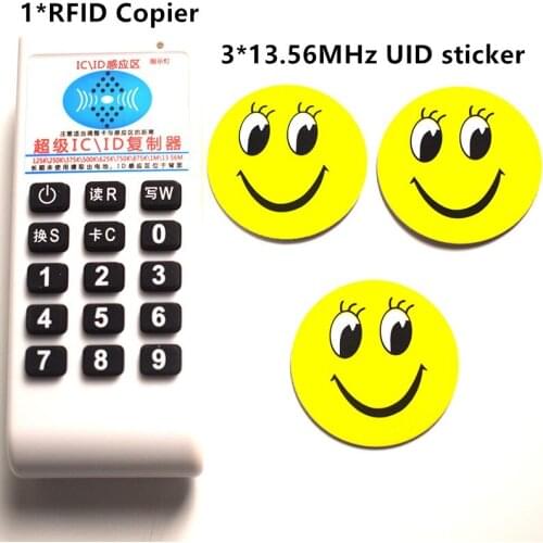 NFC IC ID Copier Duplicator Cloner RFID Reader Writer 13.56Mhz 125khz 250khz 375khz 500khz 625khz 750khz 875khz 1Mhz