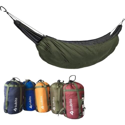 Outdoor Single Warm Cotton Hammock Fall/winter Camping Hammock Warm Windproof Aldult Portable Hammock Hiking Sleeping Bag -40
