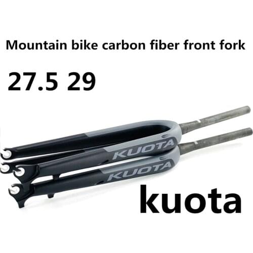 Kuota Carbon fibre Mountain bike fork Refresh Starry front forks Bicycle MTB parts 27,5/29
