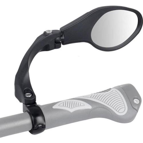 Bicycle Rear View Mirror Mountain Bike Road Bike Stainless Steel Lens Cycling Rear View Foldable Bicycle Handlebar Accessories