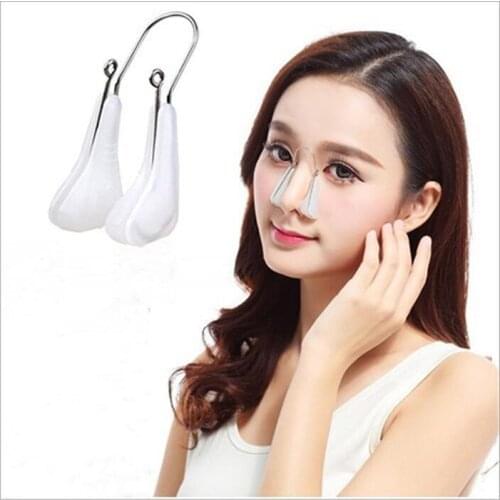 1 PC Soft Silicone Nose Shaper Lifting Clip Nose Bridge Shaping Corrector Nose Up Slimming Massager Beauty Tools