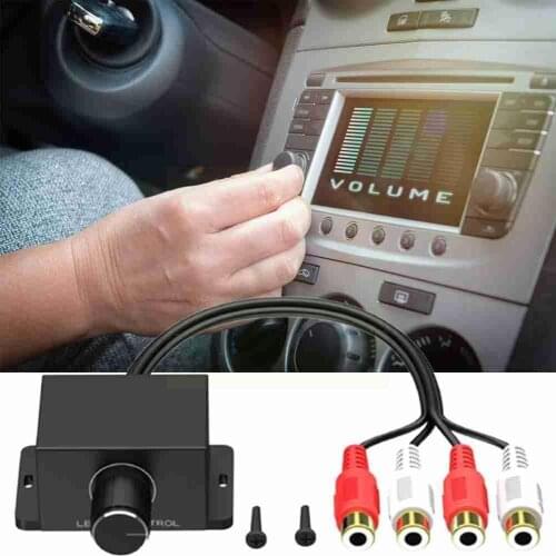Car Audio Amplifier Low Level Remote Control Button Parts Delivery Universal Volume Accessories Fast Auto Y7R7