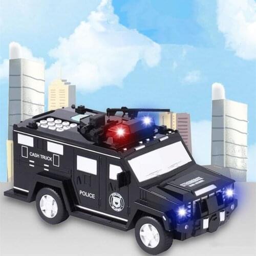 Armored Car Bank Password Piggy Bank with Music and Light Electronic Money Bank