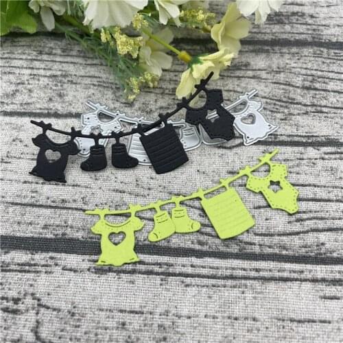 Baby clothes hangers Metal Cutting Dies For DIY Scrapbooking Album Embossing Paper Cards Decorative Crafts