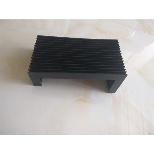 Corrugated protection dust accordion bellows for lathe,220mmx150mmx75mmx540mm