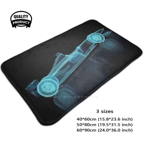 Racing Car Blueprint 2020 3 Sizes Home Rug Room Carpet Racing Motorsport Car 2020 Classic Back To School Driver Fan Car Race