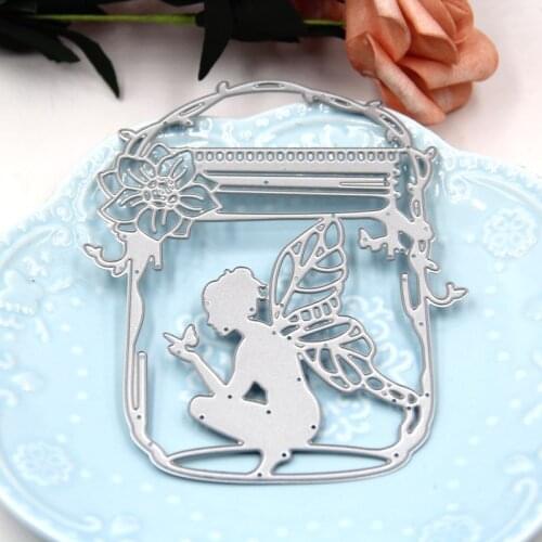 KLJUYP Fairy Metal Cutting Dies Scrapbook Paper Craft Decoration dies scrapbooking