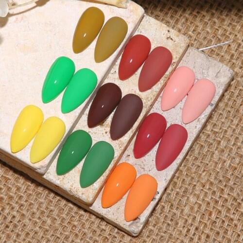LINNAZO 9 Colors Series Gel Polish 7.3ML Starter Kit Soak Off LED Best For Manicure Nail Art Lovers Girls Women DIY At Home
