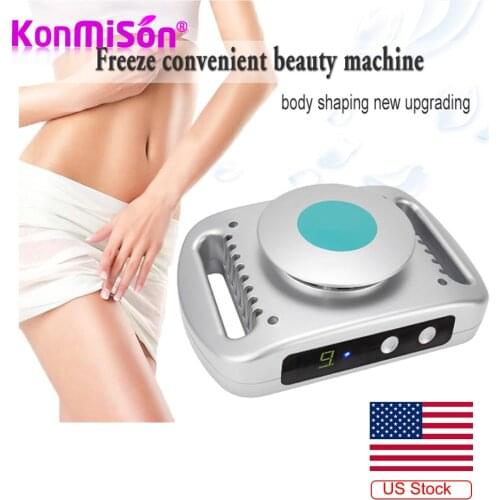 Drop ship Lipolysis Substance Cold Freeze Shaping Body Slim Weight Fat Loss Machine Anti Cellulite Dissolve Fat Therapy Massager