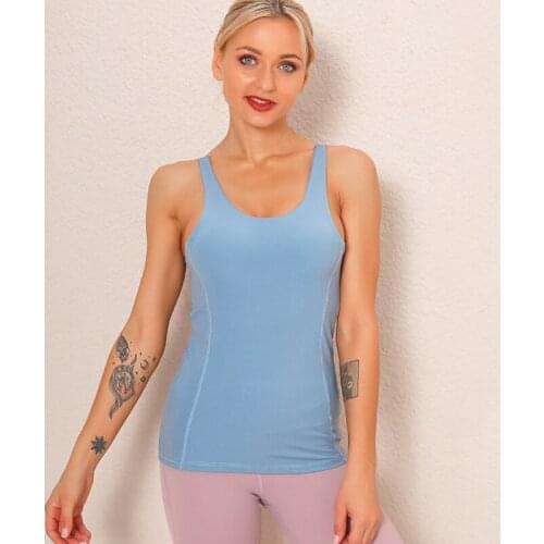 Nylon Womens Sports Bra Can Be Worn Outside Quick Drying Breathable And Sweat Wicking Loose Casual