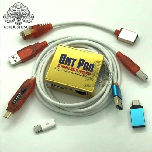 Newest 100% Original UMT Pro BOX UMT UMT BOX + AVB BOX 2in1 box + UMF all boot Cables