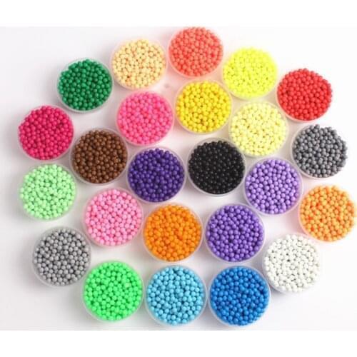 24 Colors 5000PCS Water Sticky Beads 3D Puzzle Toys for Children Spray Beads Speelgoed Jigsaw Water Educational Toys Speelgoed